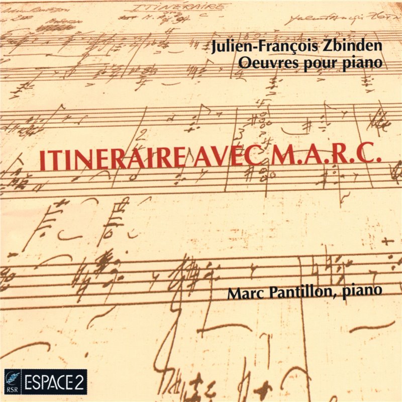 Julien-François Zbinden - oeuvres pour piano