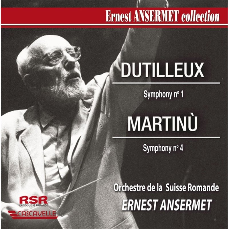 Dutilleux / Martinù - Ernest ANSERMET collection (vol. 4)
