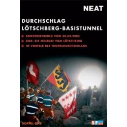 Durchschlag Lötschberg Basistunnel